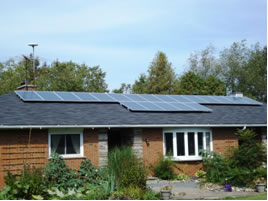 MicroFIT Ontario solar panel installation- Caledon Ontario